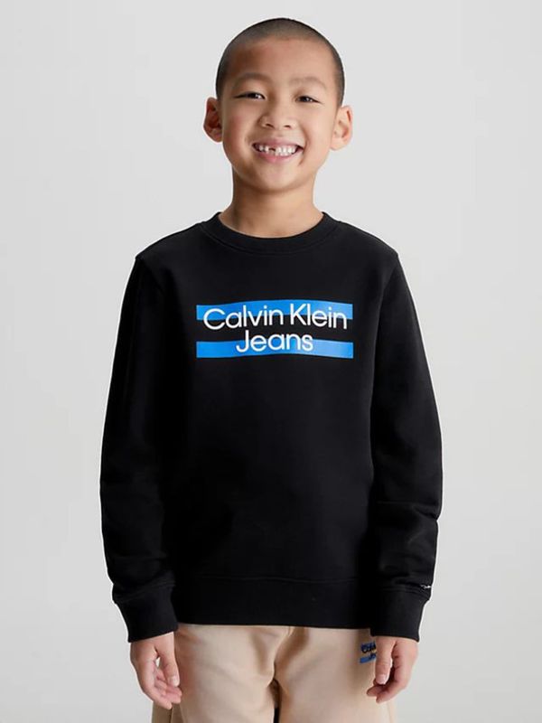 Calvin Klein Jeans Calvin Klein Jeans Trenirka (gornji dio) dječja crna