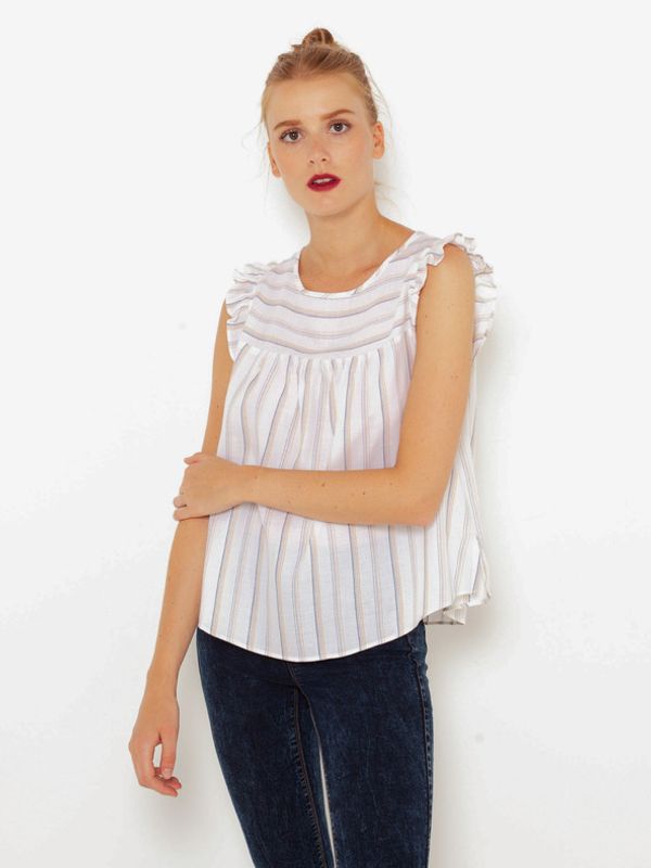 CAMAIEU CAMAIEU Bluza bijela