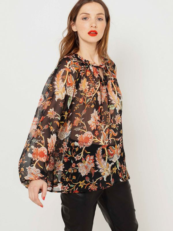 CAMAIEU CAMAIEU Bluza crna