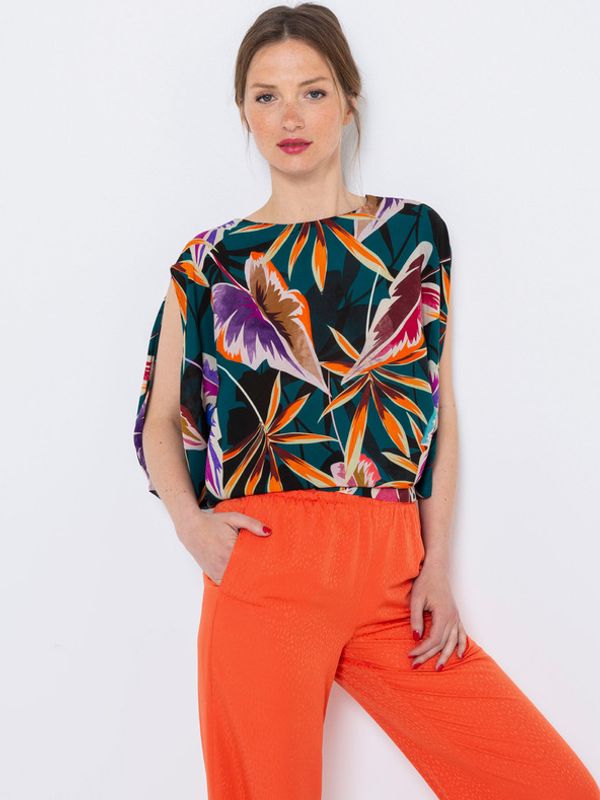 CAMAIEU CAMAIEU Bluza crna
