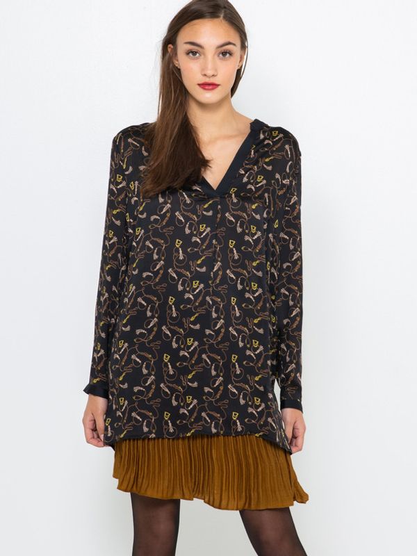 CAMAIEU CAMAIEU Bluza crna