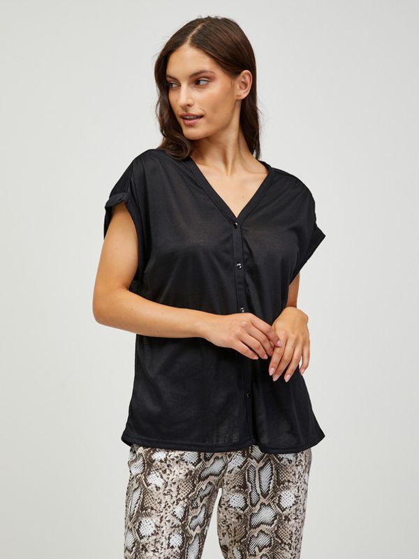 CAMAIEU CAMAIEU Bluza crna