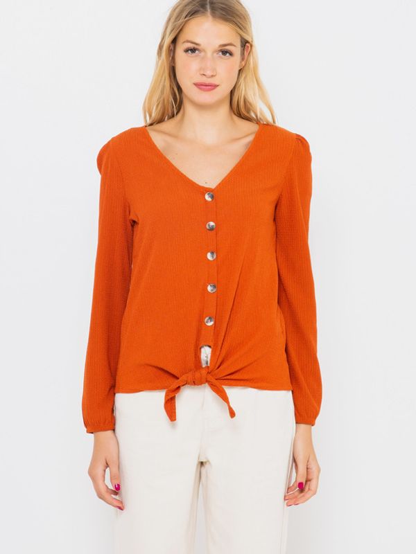 CAMAIEU CAMAIEU Bluza narančasta