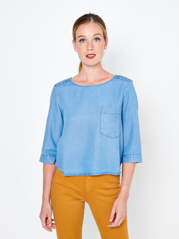 CAMAIEU CAMAIEU Bluza plava