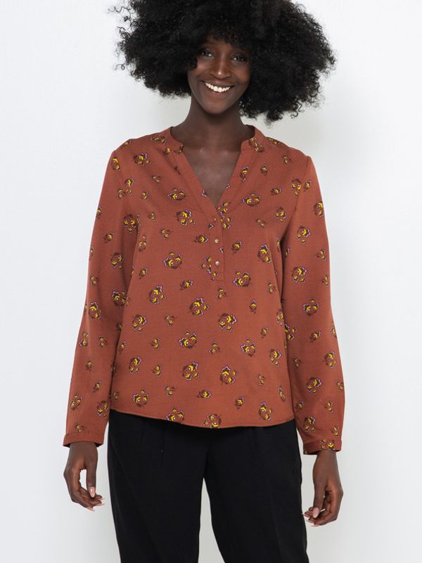 CAMAIEU CAMAIEU Bluza smeđa