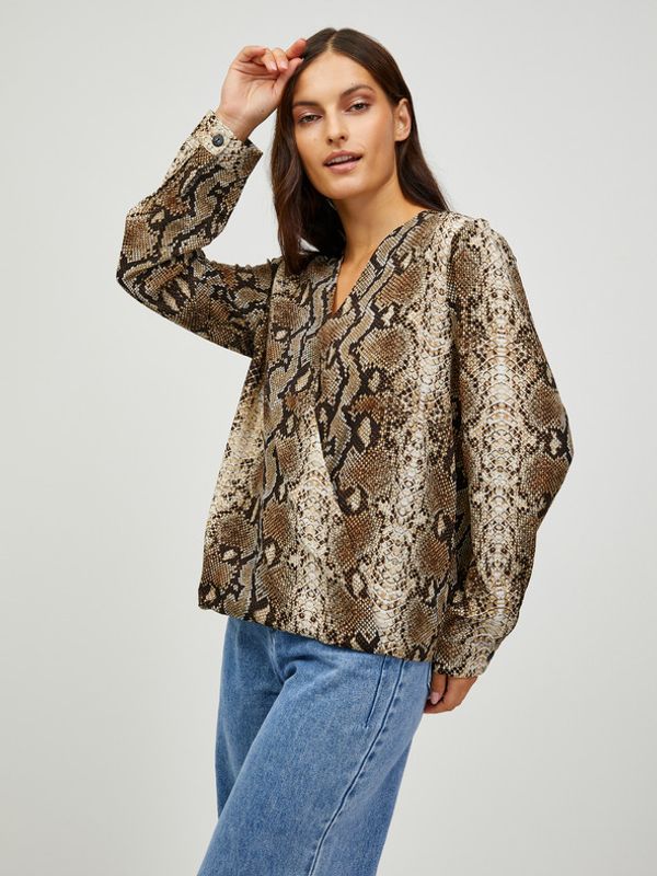 CAMAIEU CAMAIEU Bluza smeđa