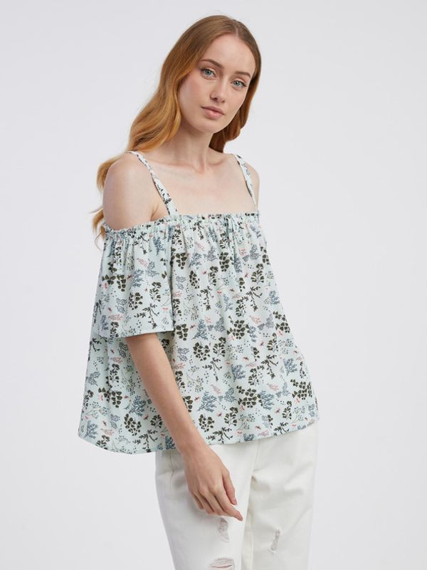 CAMAIEU CAMAIEU Bluza zelena