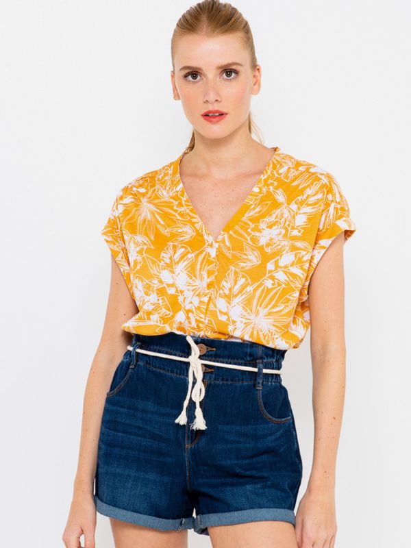 CAMAIEU CAMAIEU Bluza žuta