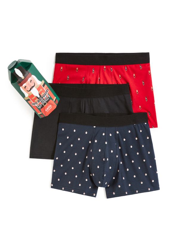 Celio Celio 3-pack Bokserice plava