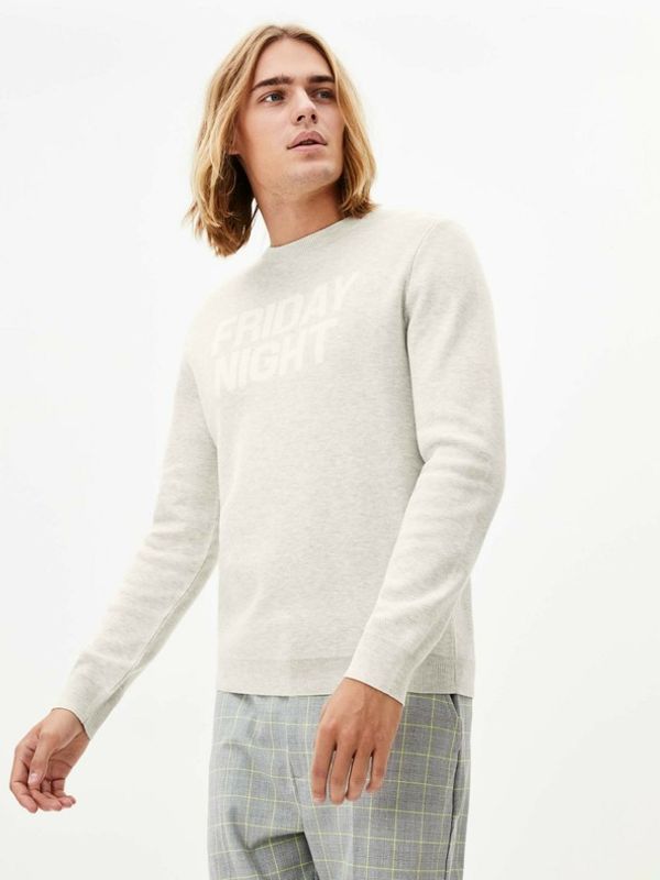 Celio Celio Apeflash Džemper bijela