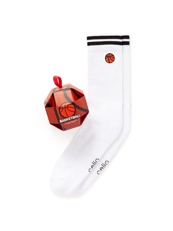 Celio Celio Basketbal Čarape bijela