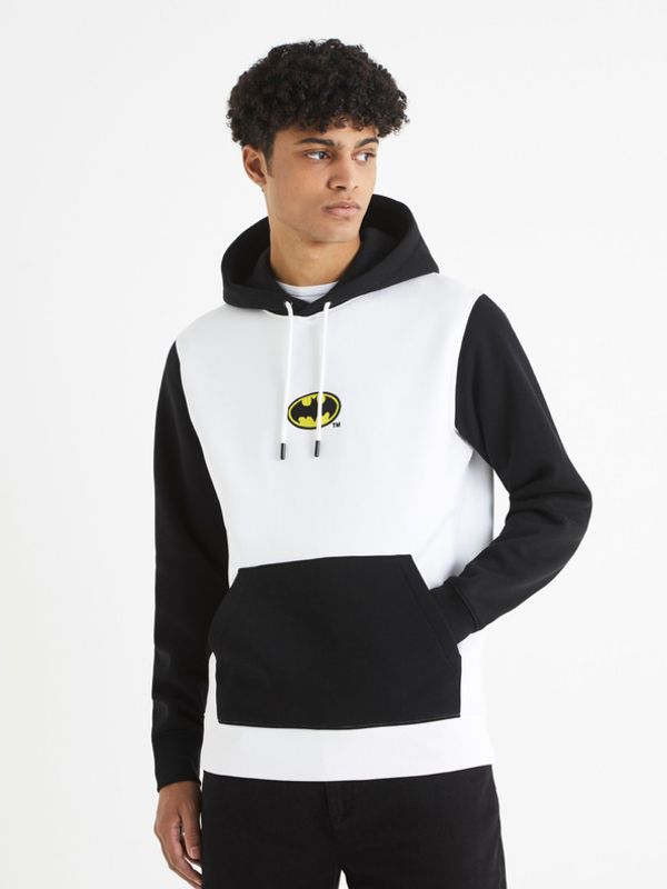 Celio Celio Batman Majica dugih rukava bijela