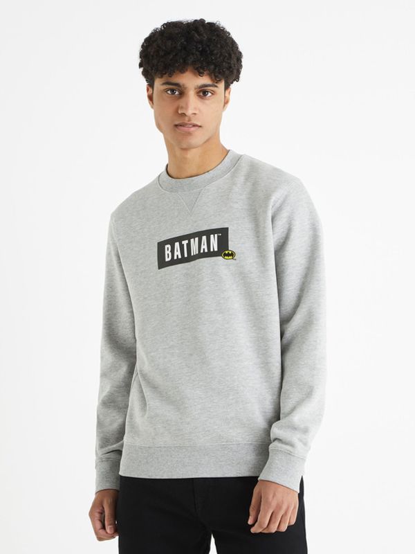Celio Celio Batman Majica dugih rukava siva
