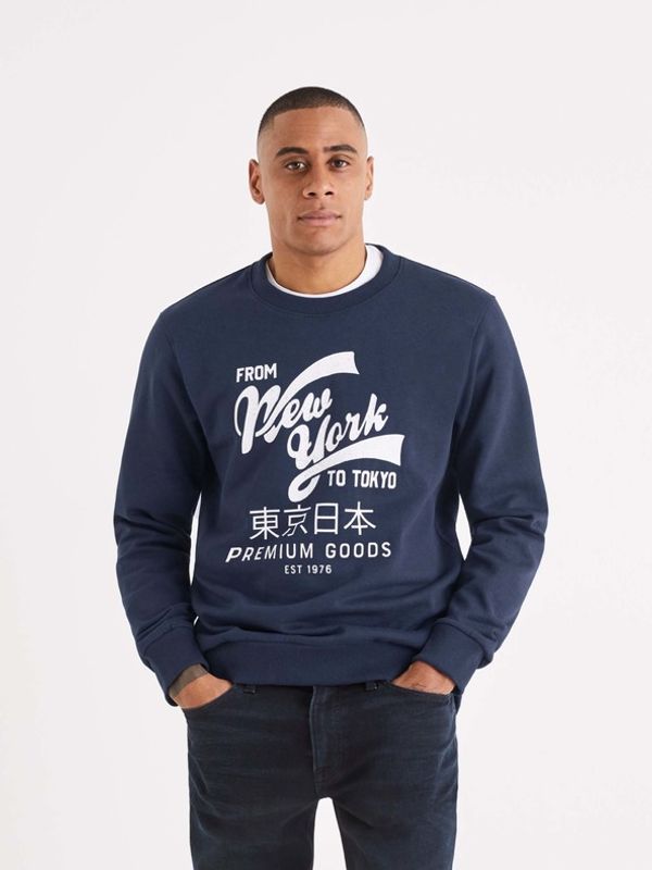 Celio Celio Beprice Majica dugih rukava plava