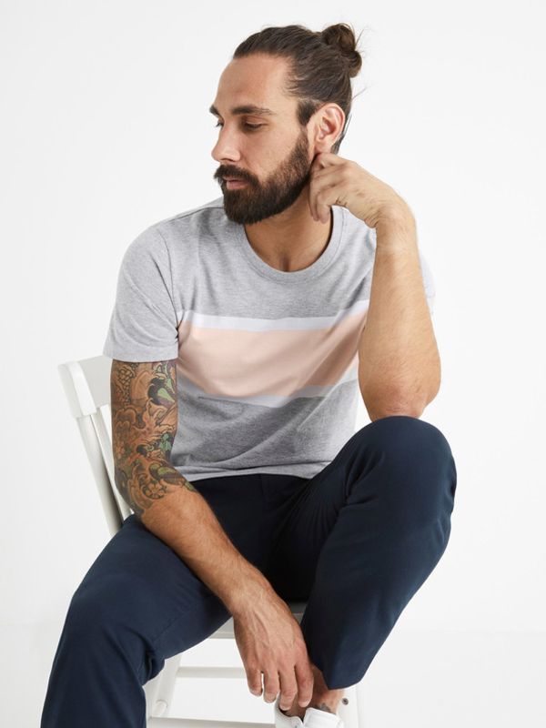 Celio Celio Beroad Majica siva