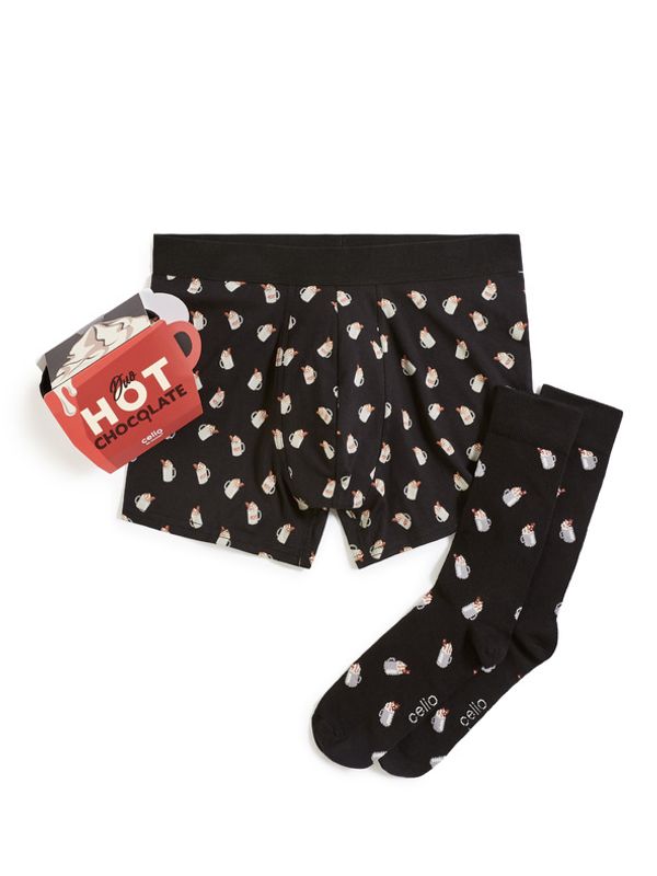 Celio Celio Bokserice crna