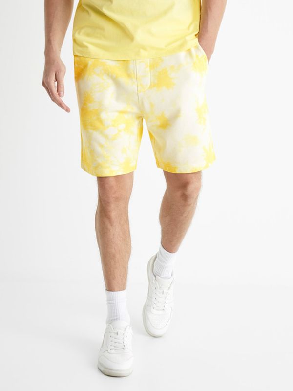 Celio Celio Botache Kratke hlače žuta