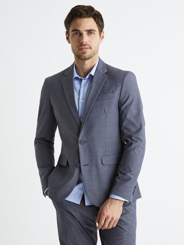 Celio Celio Buchambray Sako siva