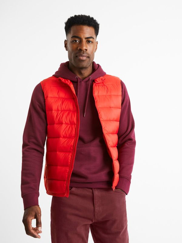 Celio Celio Bulock Prsluk crvena