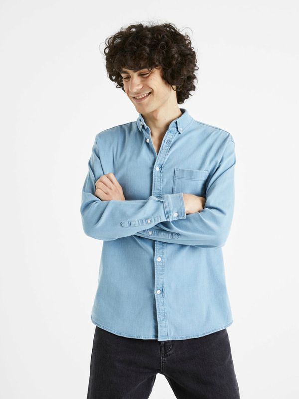 Celio Celio Cadeni Košulja plava