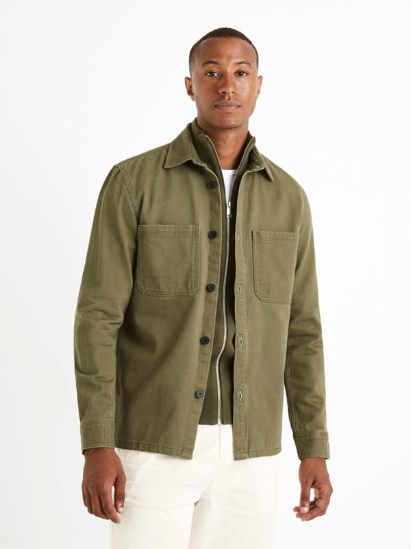 Celio Celio Camone Košulja zelena