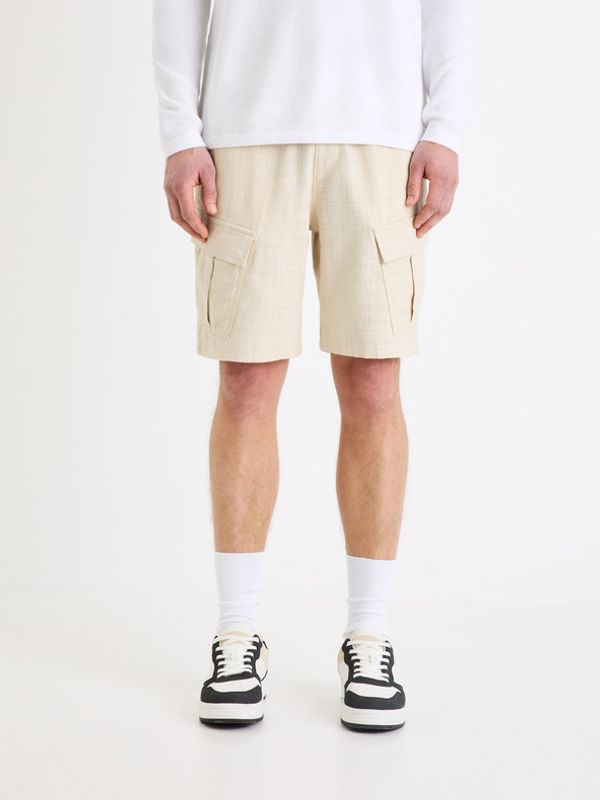 Celio Celio cargo Gocargobm Kratke hlače bež