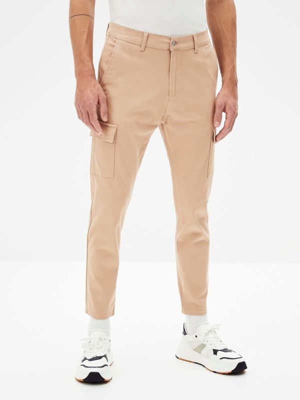 Celio Celio Cargo Ronar Hlače bež
