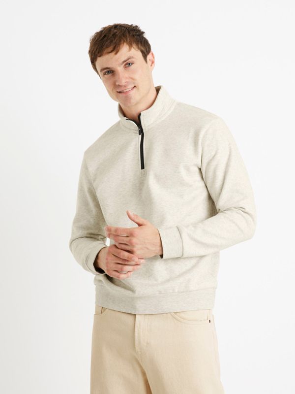 Celio Celio Cechinzip Džemper bež
