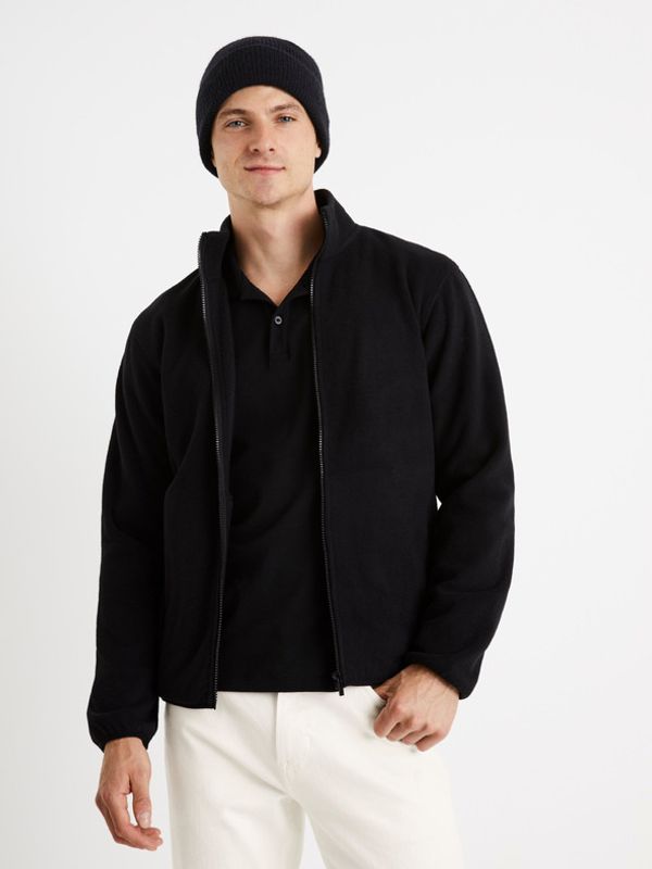 Celio Celio Cepolaire Majica dugih rukava crna