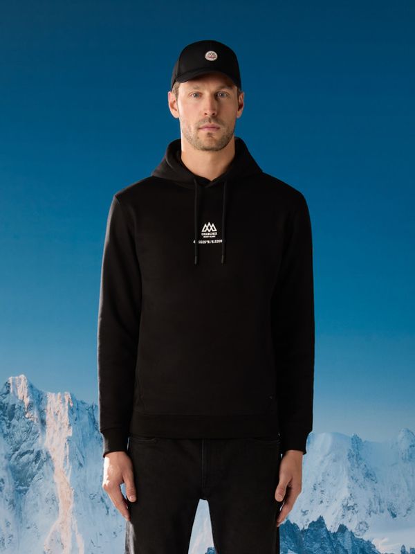 Celio Celio Chamonix-Mont-Blanc Majica dugih rukava crna