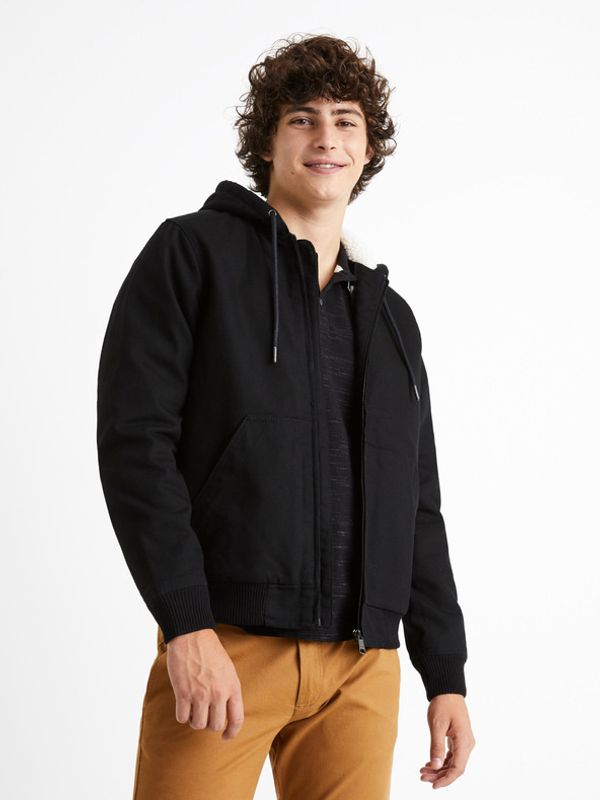 Celio Celio Cuhoodie Jakna crna