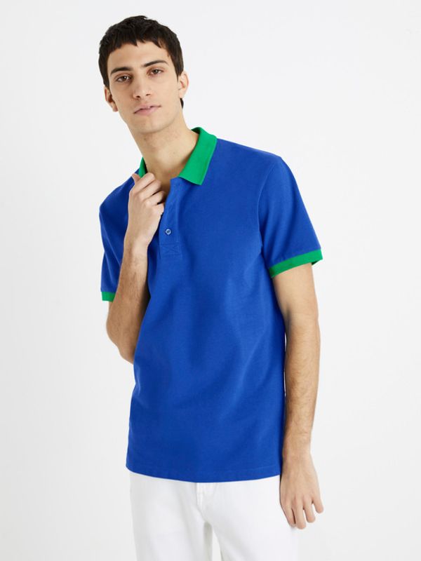 Celio Celio Decabestan Polo majica plava