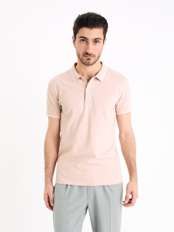 Celio Celio Decolrayeb Polo majica ružičasta