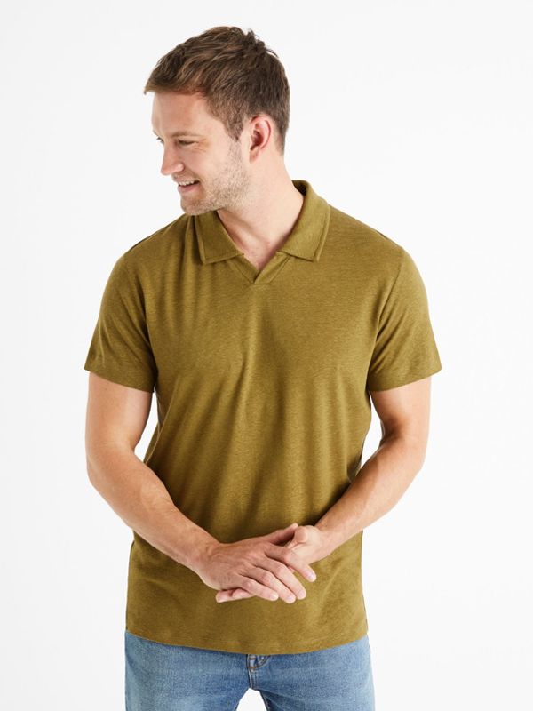 Celio Celio Deolive Majica zelena