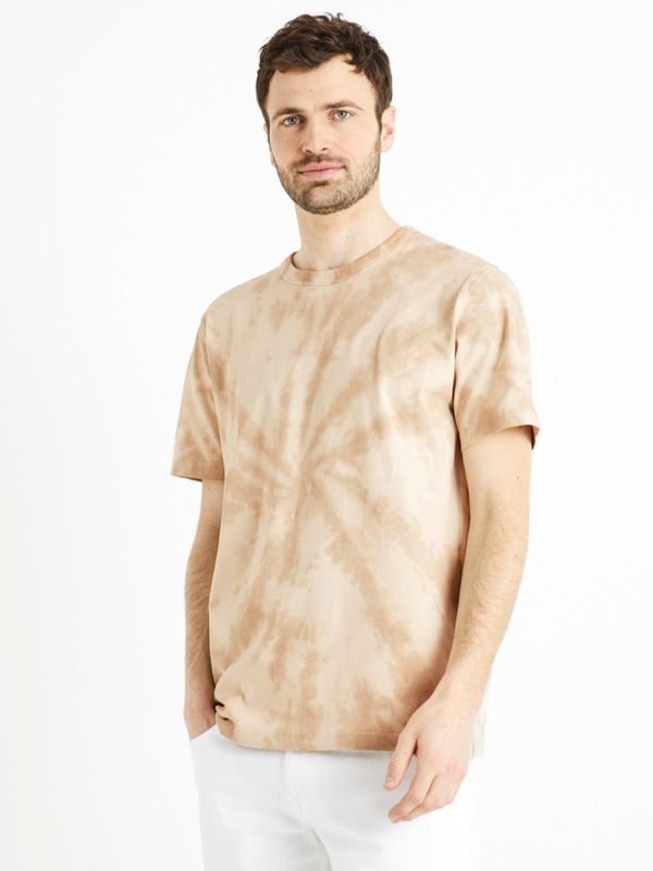 Celio Celio Deswirl Majica bež