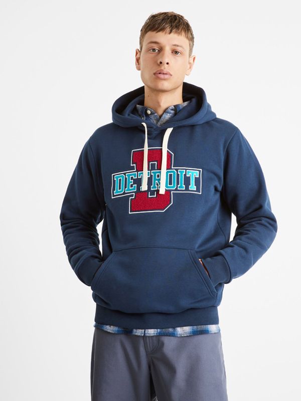 Celio Celio Detroit Majica dugih rukava plava