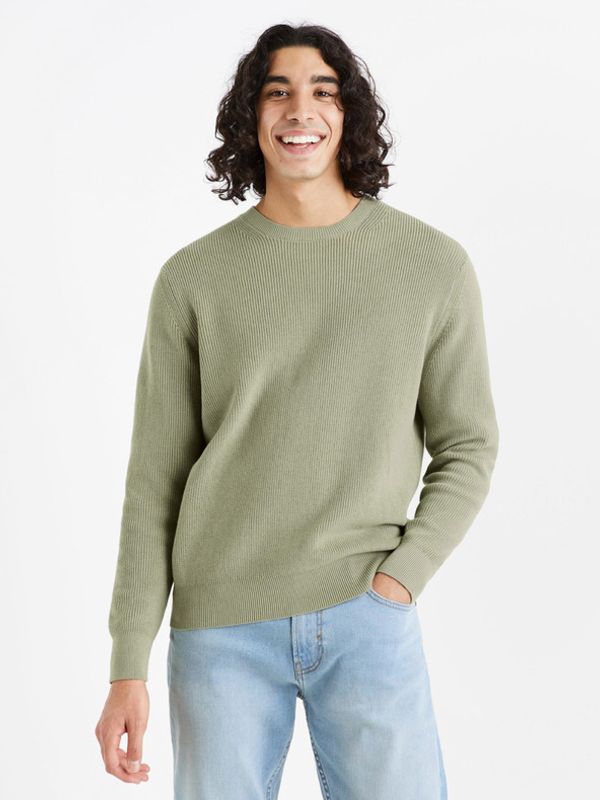 Celio Celio Dexter Džemper zelena