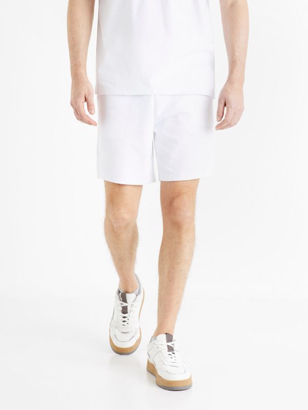 Celio Celio Docomfort Kratke hlače bijela