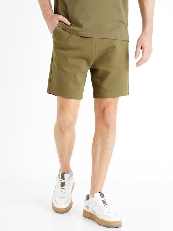 Celio Celio Docomfort Kratke hlače zelena