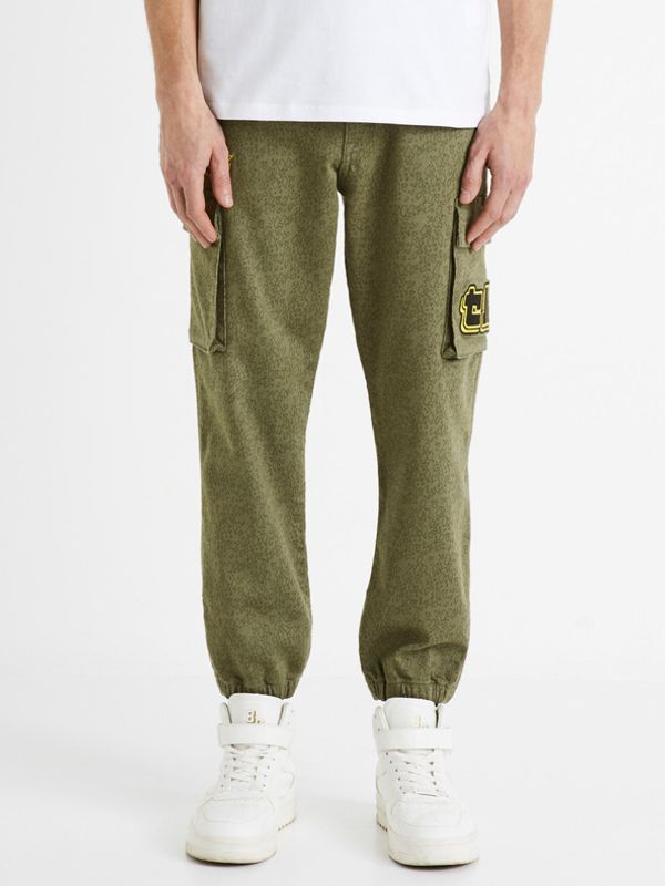 Celio Celio Dragon Ball Z Hlače zelena