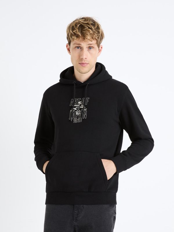 Celio Celio Fejabowl Majica dugih rukava crna