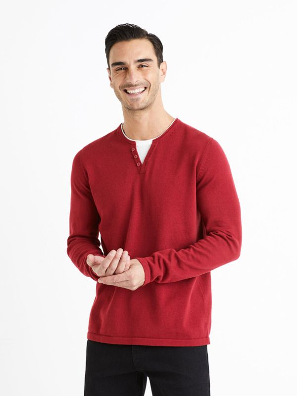 Celio Celio Felano Džemper crvena