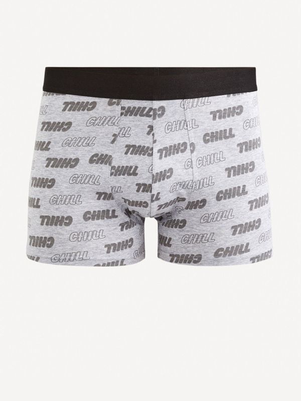 Celio Celio Fichill Bokserice siva