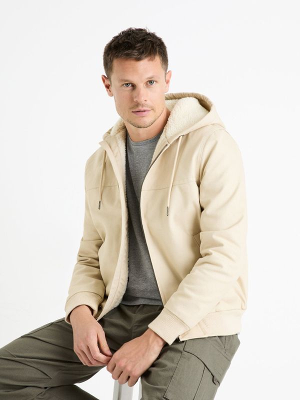Celio Celio Fuhoodie Jakna bijela
