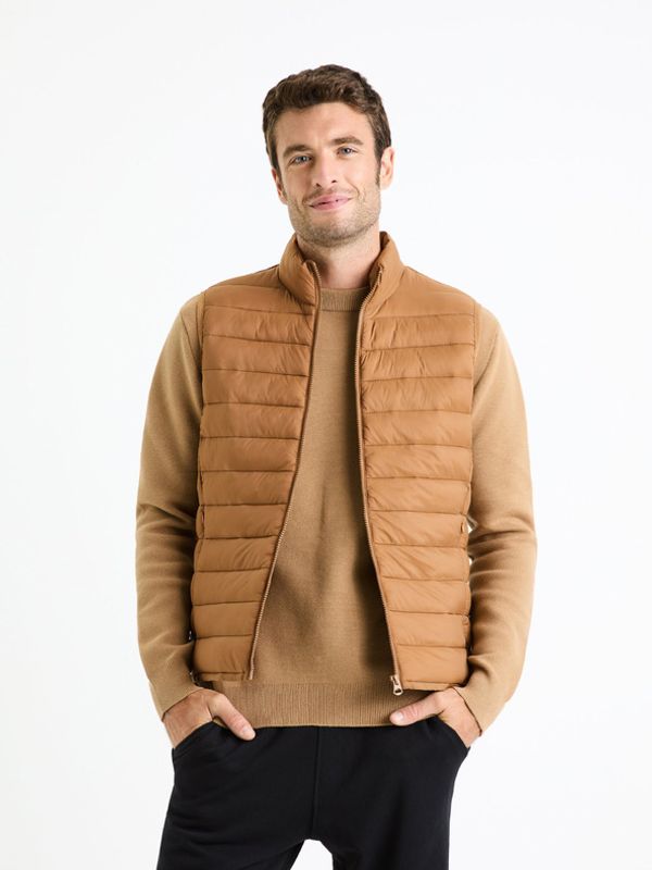Celio Celio Fulock Prsluk smeđa