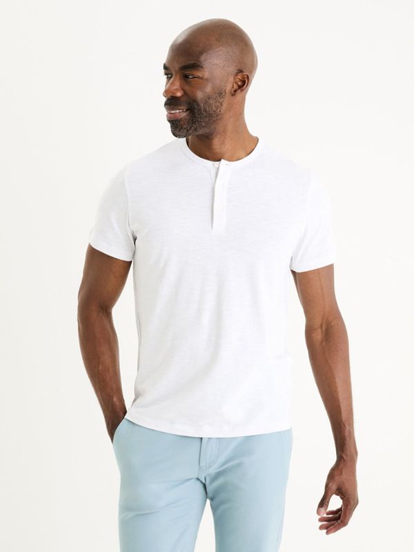 Celio Celio Genperle Majica bijela
