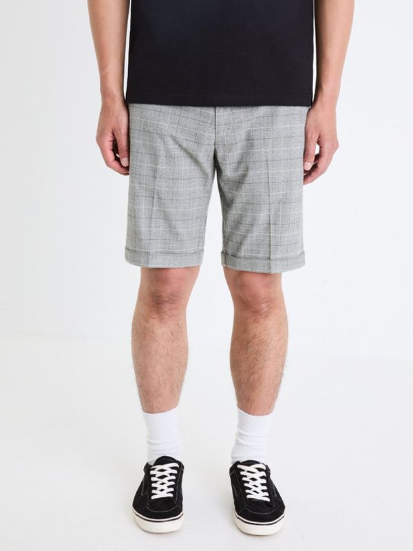 Celio Celio Gocheckbm 30 Kratke hlače siva