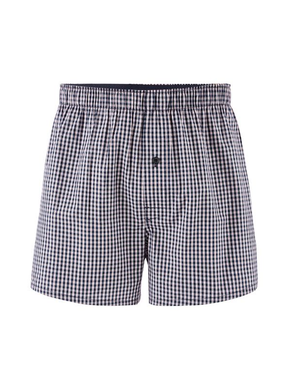 Celio Celio Jiwocheck Široke bokserice plava