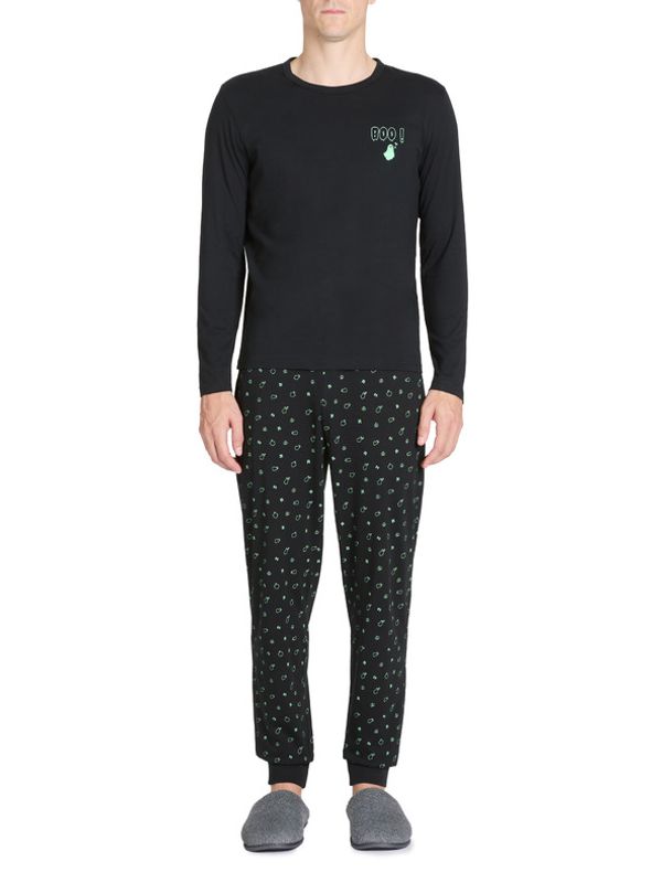 Celio Celio Jugiani slim Pidžama crna