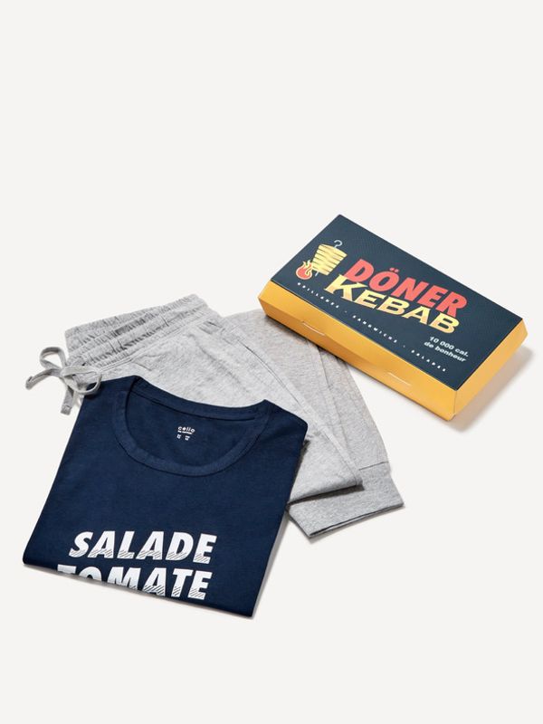 Celio Celio Kebab Pidžama plava